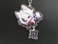 Брелок Геншин Импакт Genshin Impact Арлекино с ушками БРФ-0014-89 фигурка, акриловый 