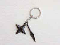 Брелок Наруто Naruto БРФ-0016-16 метелавий Кунай та Сюрікен