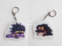 Брелок Jojo's Bizarre Adventure, Джозеф и Star Platinum ДжоДжо БРФ-0018-09 акриловый, фигурка