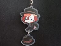 Брелок Чуя Bungo Stray Dogs БРФ-0021-03 фігурка , акриловий 