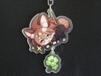 Брелок Макото Наєгі  Данганронпа Danganronpa БРФ-0023-20 фігурка , акриловий 