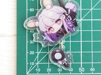 Брелок Кеко Кірігірі Данганронпа Danganronpa БРФ-0023-25 фігурка , акриловий 