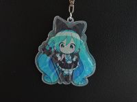 Брелок Хацунэ Мику БРФ-0030-02 акриловый 