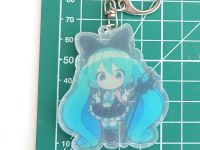 Брелок Хацунэ Мику БРФ-0030-02 акриловый 