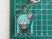 Брелок Хацуне Міку з кавою БРФ-0030-10 акриловий 