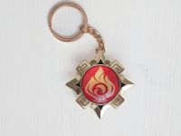 Брелок Око бога ПІРО Натлан  Геншин Імпакт Genshin Impact,
