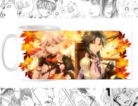 Горнятко з зображенням cup-00473 Геншин Імпакт, Genshin Impact Сяо, Кадзуха