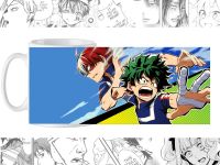Чашка з зображенням cup-00480, аніме Boku no Hero Academia Мідорія та Шото 