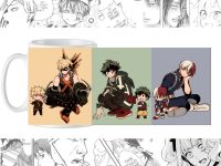 Чашка з зображенням cup-00482, аніме Boku no Hero Academia Шото, Бакуго та Мідорія 