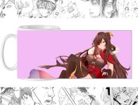 Чашка Геншин Импакт Genshin Impact Бэй Доу cup-00539 с изображением  