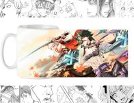 Чашка Геншин Импакт Genshin Impact Кадзуха с Сяо cup-00546 с изображением  