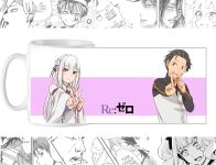 Чашка Ре:Зеро Re Zero cup-00581 с изображением 