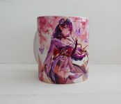 Чашка Сёгун Райдэн Геншин Импакт Genshin Impact cup-00604 с изображением  