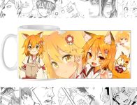 Чашка Сэнко The Helpful Fox Senko-san cup-00610 с изображением  