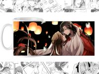 Чашка Благословение небожителей Heaven Officials' Blessing cup-00639 с изображением Саньлан и Се Лянь.