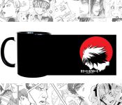 Чашка Зошит смерті Death Note cup-922-00643 з зображенням Ел, кольорова