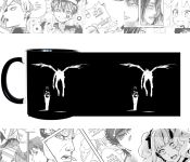 Чашка Зошит смерті Death Note cup-922-00645 з зображенням Лайт Яґамі , Рюк, кольорова