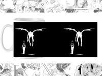 Чашка Тетрадь Смерти Death Note cup-00645 с изображением Рюк и Лайта Ягами