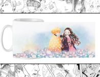 Чашка Demon Slayer Незуко Зеницу Kimetsu no Yaiba cup-00004