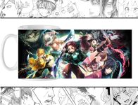 Чашка Клинок, рассекающий демонов cup-00008 Kimetsu no Yaiba Demon Slayer