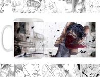 Чашка Мікаса Атака Титанів Attack on Titan cup-00038