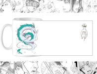 Чашка Унесенные призраками Spirited Away с изображением cup-00244