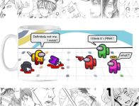 Чашка Among Us Я вважаю це Рожевий! cup-00251