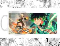 Чашка з зображенням cup-00319 аніме Boku no Hero Academia 1 шт