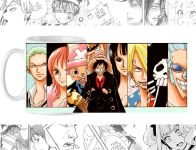 Горнятко з зображенням cup-00327, One Piece аніме