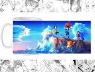 Горнятко з зображенням cup-00328, One Piece аніме
