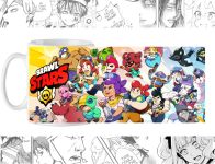 Чашка с изображением cup-00358 Brawl Stars
