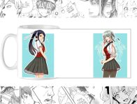 Горнятко з зображенням cup-00372 аніме Kakegurui Божевільний азарт