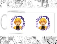 Чашка Зеницу Клинок рассекающий демонов Kimetsu no Yaiba cup-00412