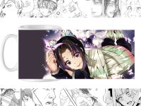 Чашка Шинобу Клинок рассекающий демонов Kimetsu no Yaiba cup-00418