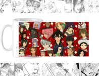 Чашка с изображением cup-00437 Future Diary Дневник будущего