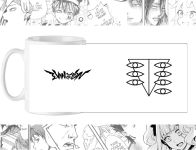 Чашка з зображенням cup-00440 Evangelion, Євангеліон 