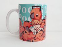Чашка Chainsaw Man cup-00676 с изображением Почита и Дэнджи 