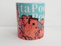 Чашка Chainsaw Man cup-00676 с изображением Почита и Дэнджи 