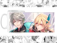 Чашка Геншин Импакт Genshin Impact Аль-Хайтам и Кавех  cup-00770 с изображением  