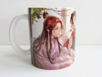 Чашка Благословення небожителів Heaven Officials' Blessing cup-00772 з зображенням Саньлан та Се Лянь.