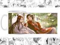 Чашка Благословення небожителів Heaven Officials' Blessing cup-00772 з зображенням Саньлан та Се Лянь.