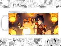 Горнятко Геншин Імпакт, Genshin Impact Сян Лін cup-00856 з зображенням 