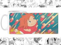 Чашка Рыбка Поньо на утесе Ponyo on the Cliff by the Sea cup-00866