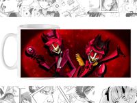 Чашка Хазбін готель Аластор Hazbin Hotel cup-00896