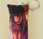 Брелок Наруто Naruto Узумаки Наруто , Саске Учиха , двухсторонняя 13*5см 4002