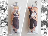 Дакімакура Demon Slayer Клинок, що розтинає демонів, Зіницю , двостороння міні 13*5см 4003