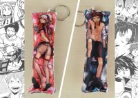 Брелок Данганронпа Danganronpa , Нагито и Хината, двухсторонняя мини 13*5 см 4024