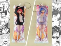 Брелок Рем и Рам Re:Zero Ри: Дзэро, двухсторонняя 13*5см 4029