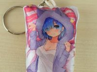 Брелок Рем и Рам Re:Zero Ри: Дзэро, двухсторонняя 13*5см 4029