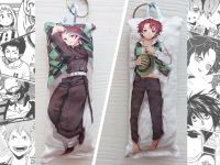 Брелок Demon Slayer Клинок, рассекающий демонов Танджиро , двухсторонняя 13*5см 4089